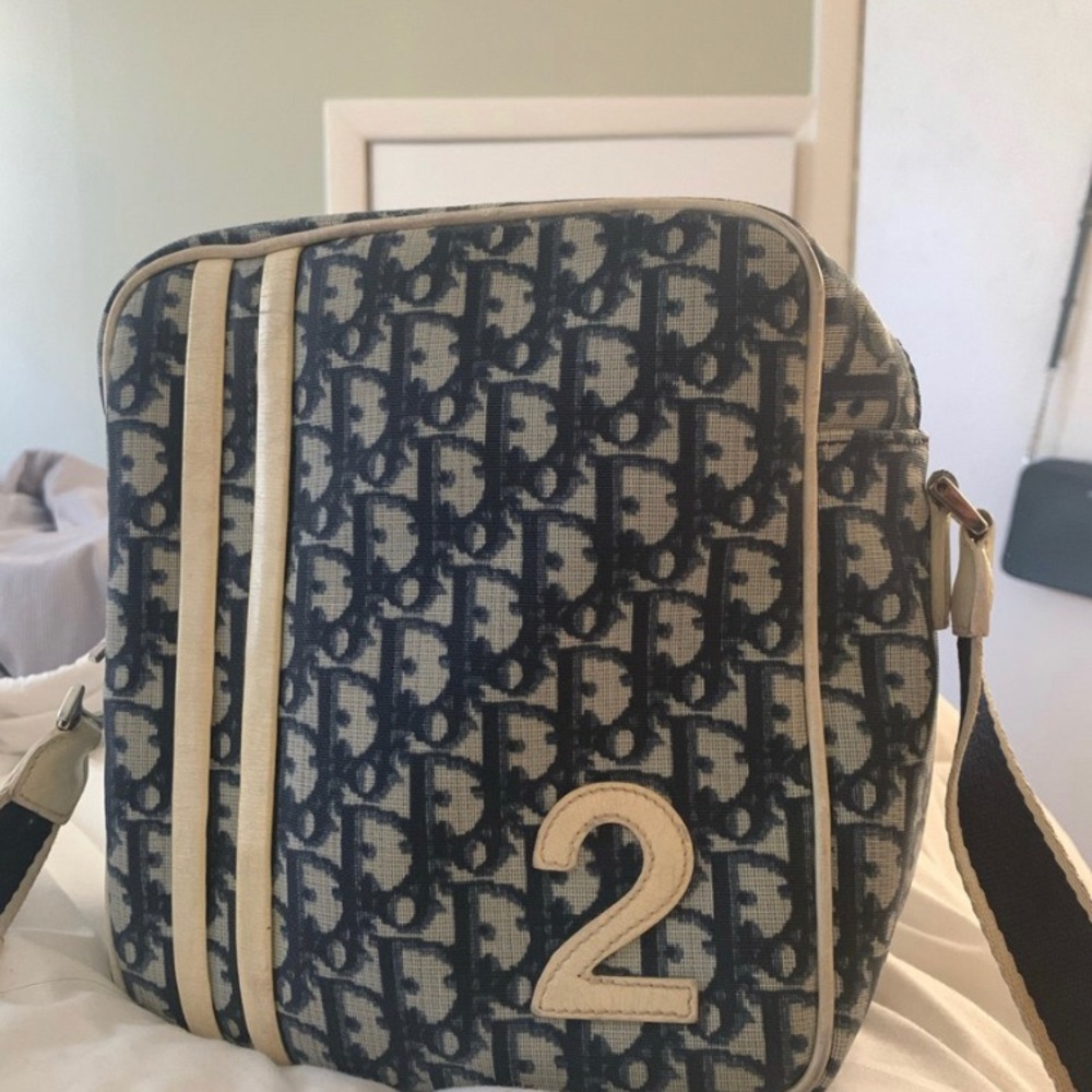 COPY - Dior Blue Trotter crossbody